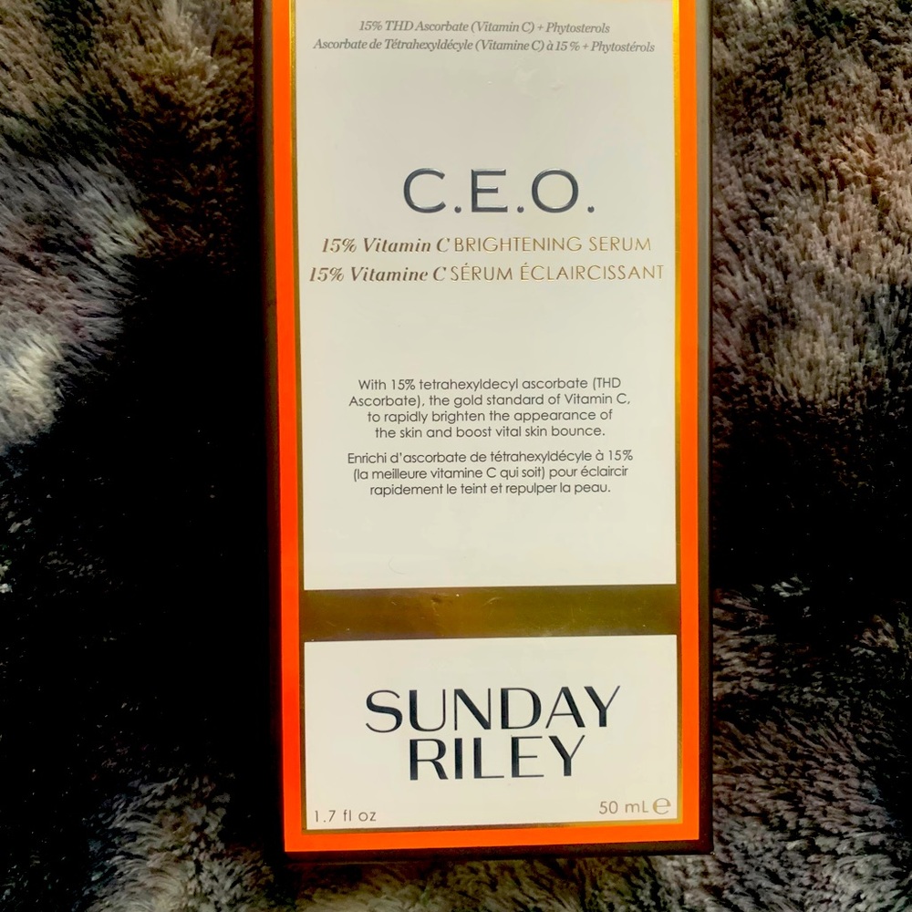 Sunday Riley C.E.O. 15% Vitamin C Brightening Serum 1.7 Oz